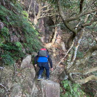 もうすぐ山頂！