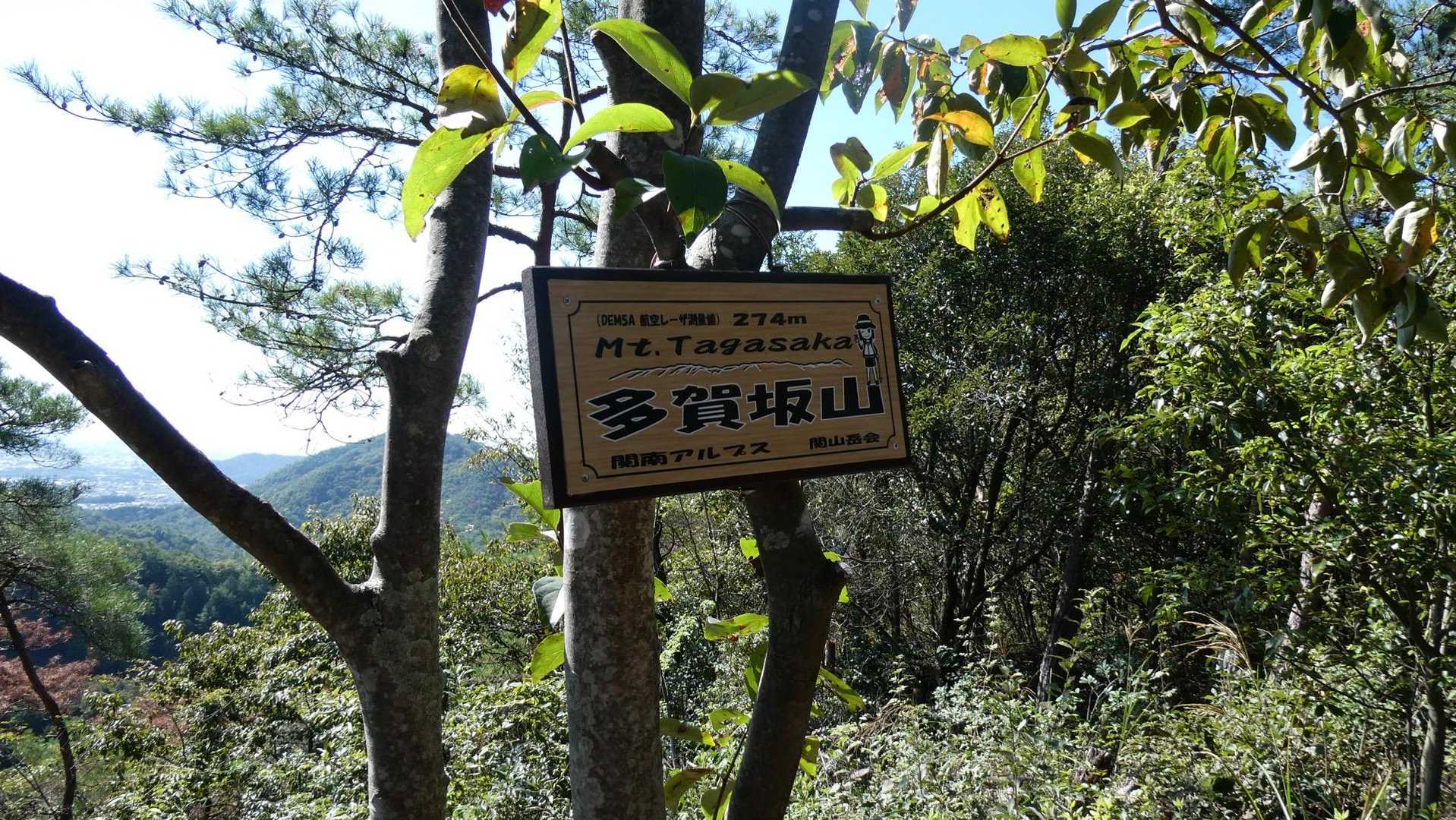 多賀坂峠-迫間山-迫間不動-白竜山寺 周回コースの写真