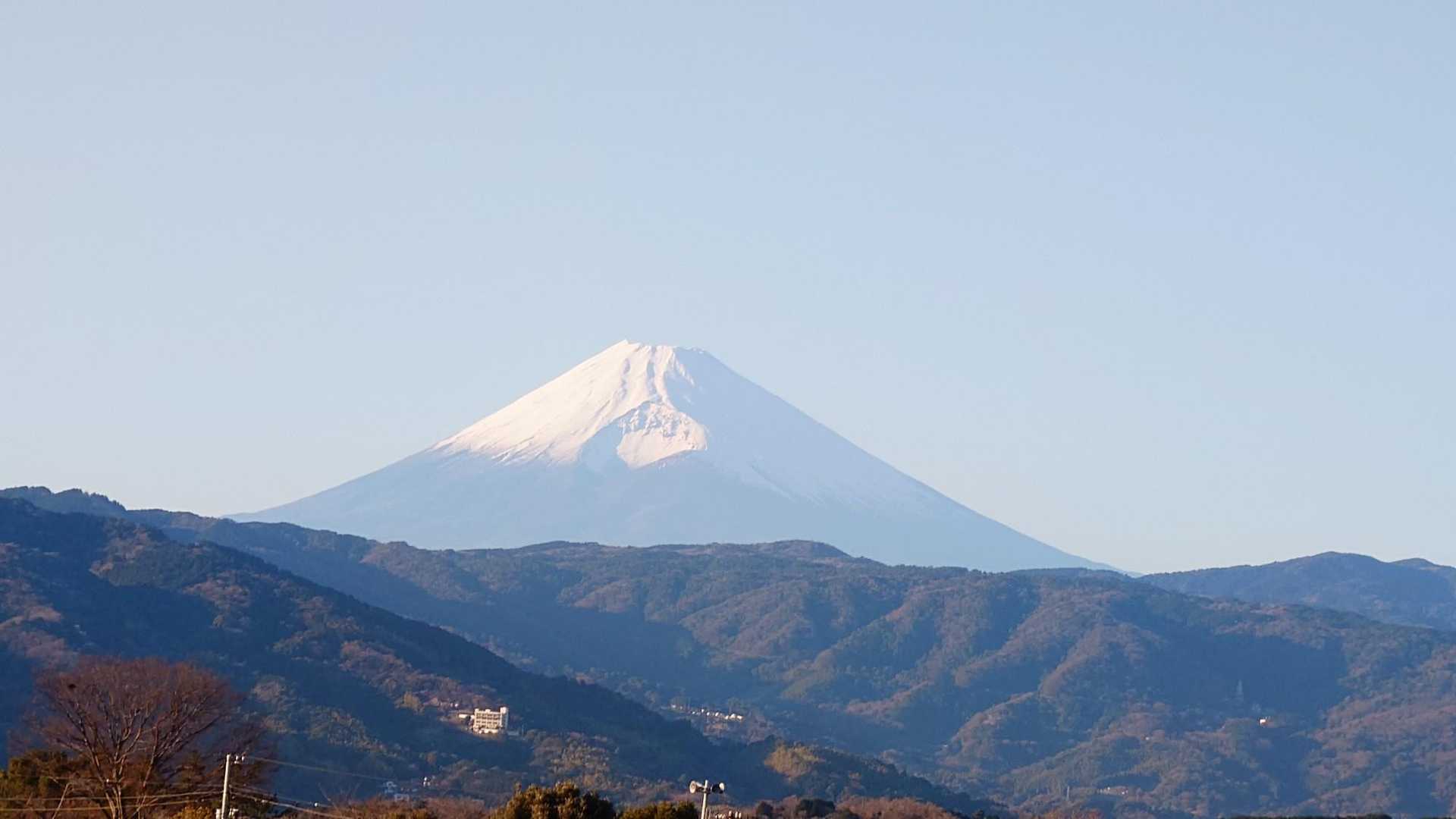 宝永火口が正面は初めてかも