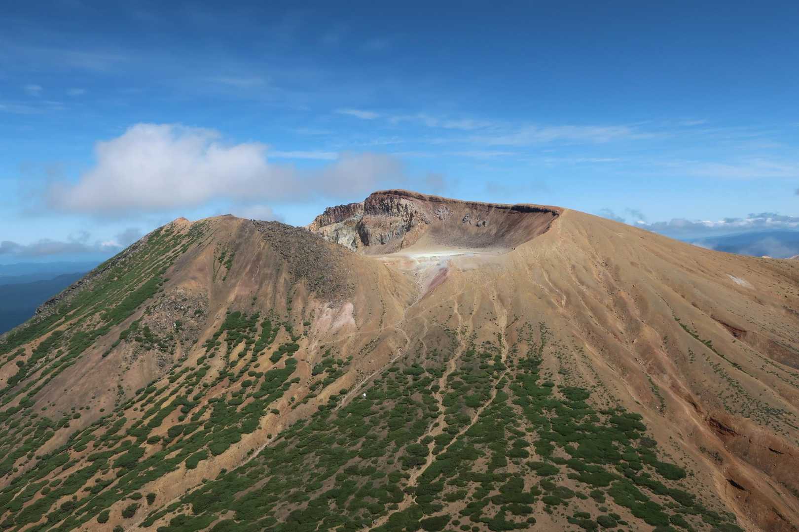 迫力満点 雌阿寒岳🌋