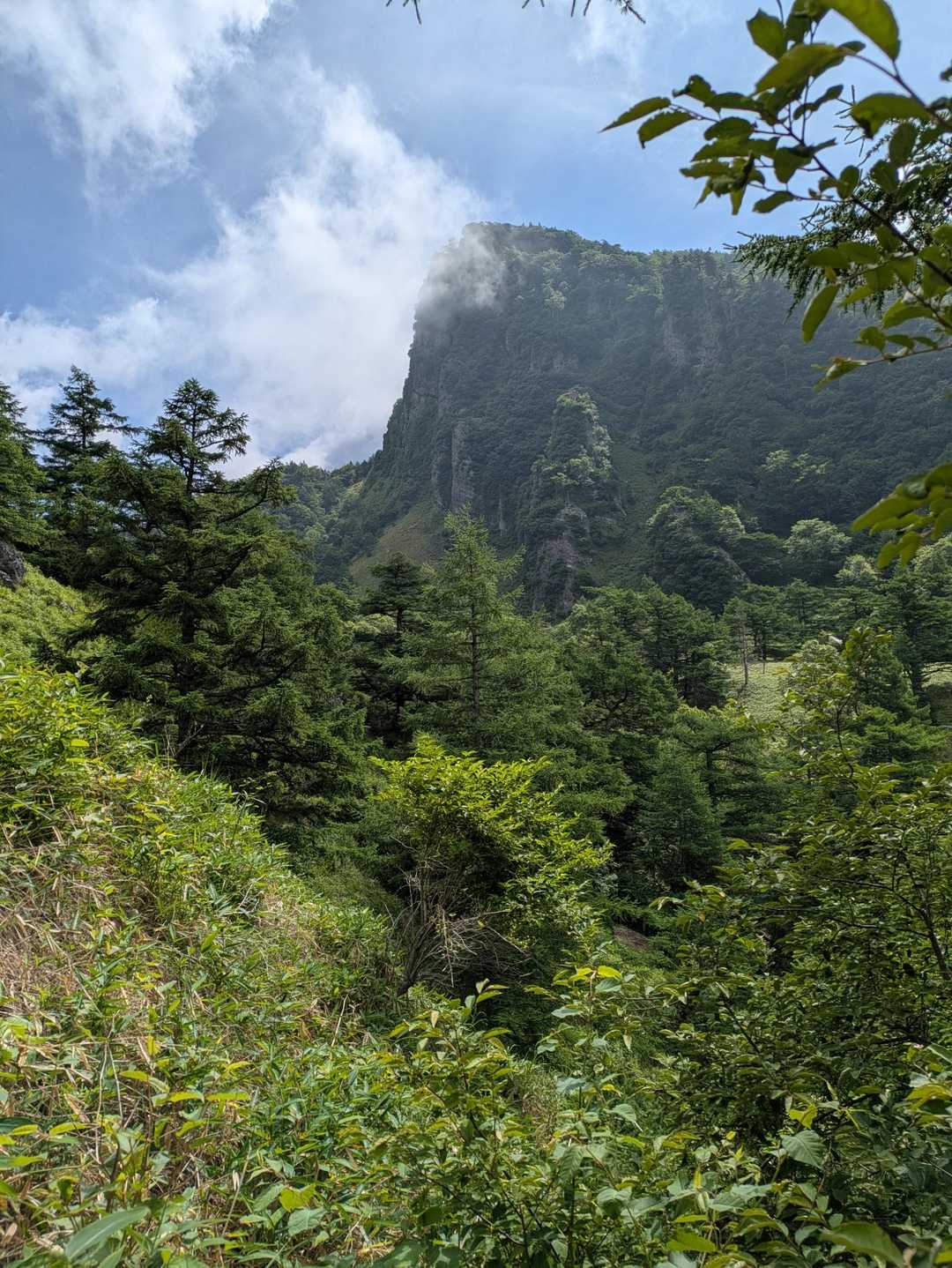 ギッパ山が見えた