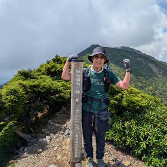 早池峰剣が峰到着！