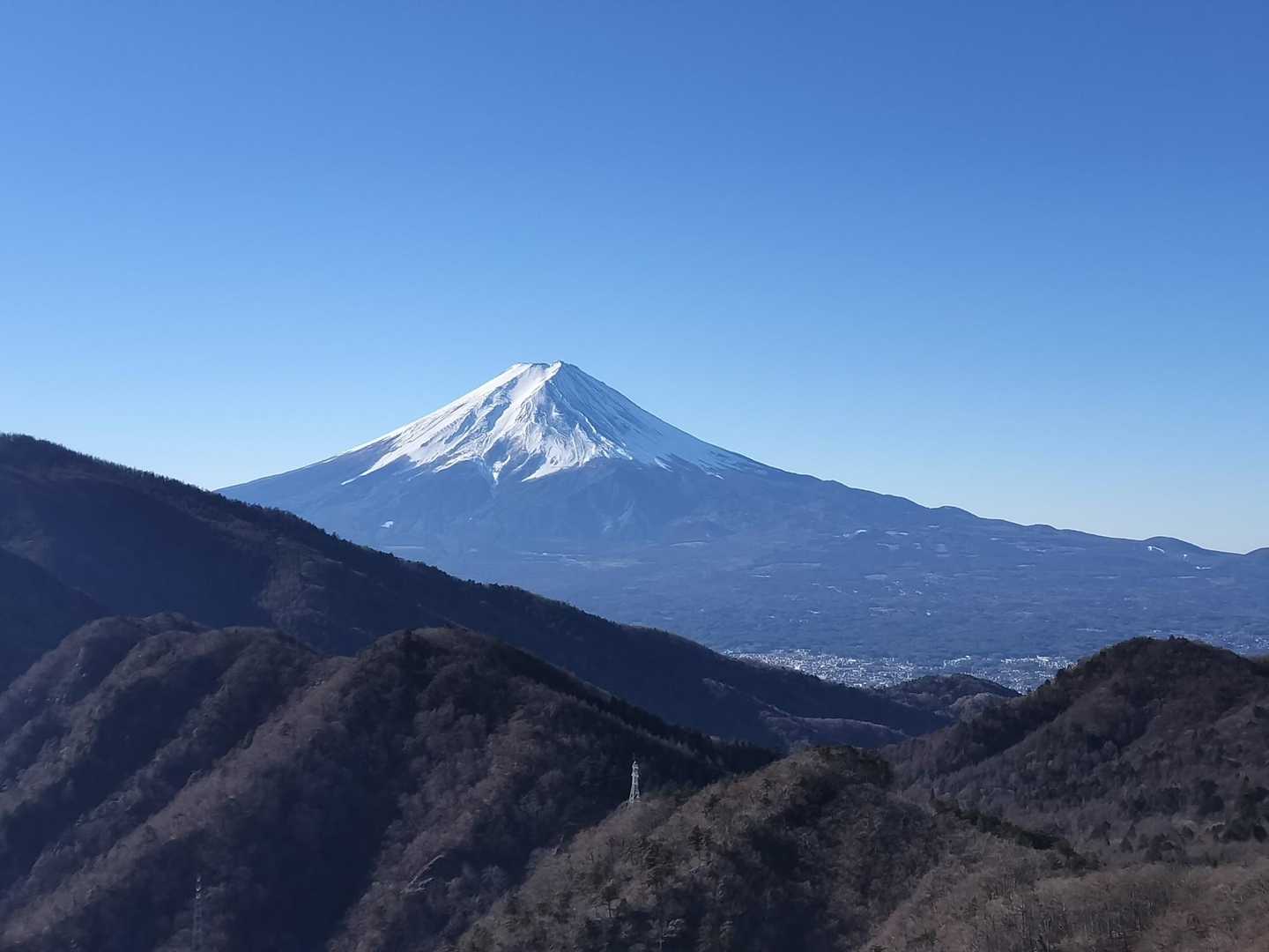 笹子駅-庭洞山-角研山-石切山-本社ヶ丸-清八峠-清八山- 周回コースの写真