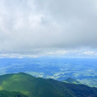広がる展望。晴れてれば阿蘇くじゅうや祖母山がバッチリ見えると思います😶‍🌫️
