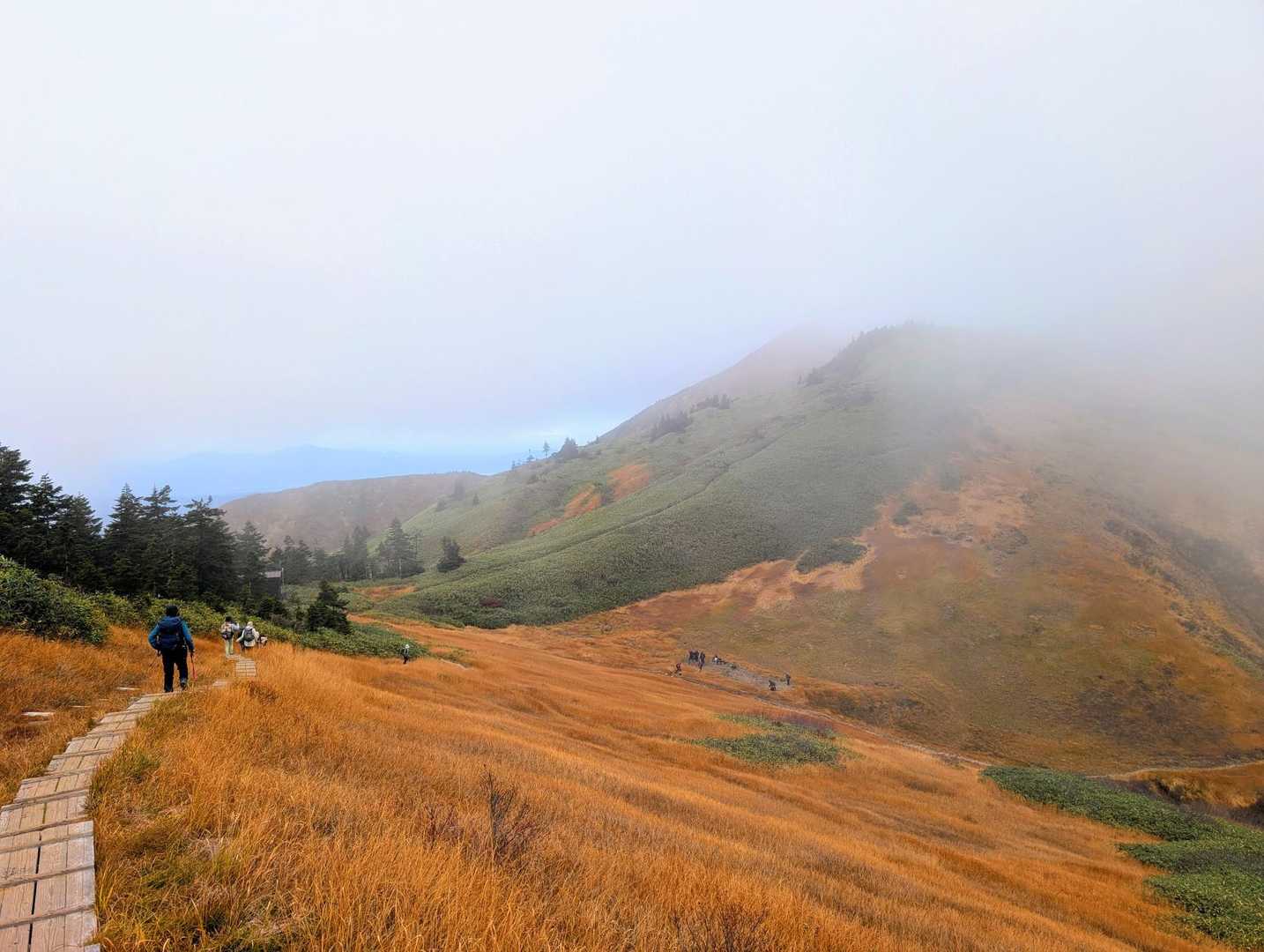 晴れて欲しかったですね
🥾✨🍁