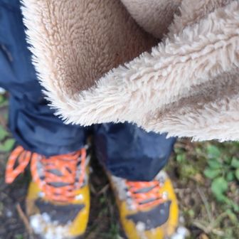 靴がドロドロに（泣）