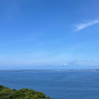 展望台から富士山