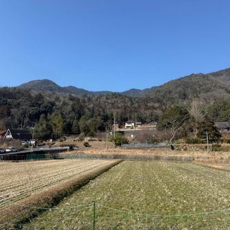 下山

朝と違って雲がはれ、青空が見えました！