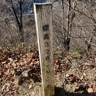 ここから西側の登山口まで下りてピストンします