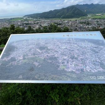 海側の鳥瞰図。
