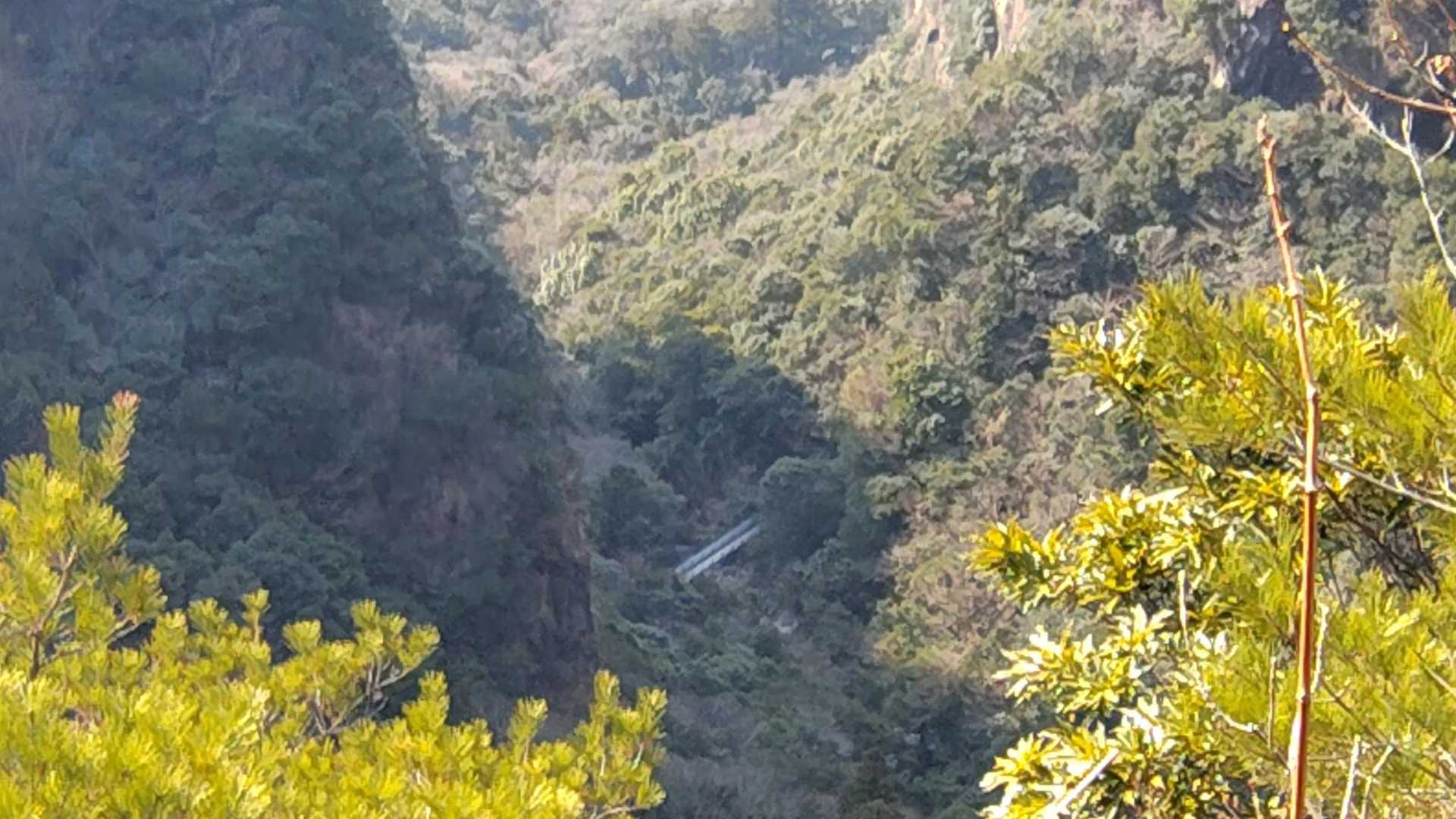展望台から滝見橋🌉