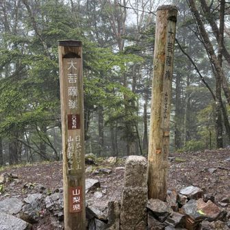 百名山大菩薩嶺ピークハント