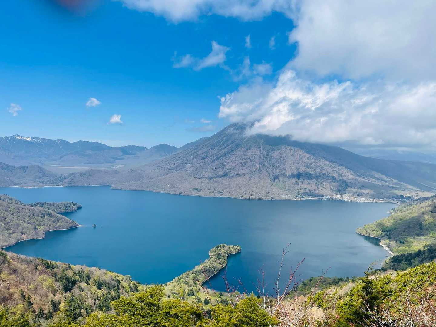 中禅寺バス停-狸山-半月山-半月峠-立木観音 周回コースの写真