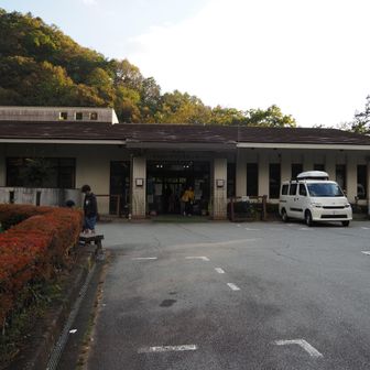 一年前に大菩薩嶺の方から来た、やまと天目山温泉に到着。さっぱりして帰ります。