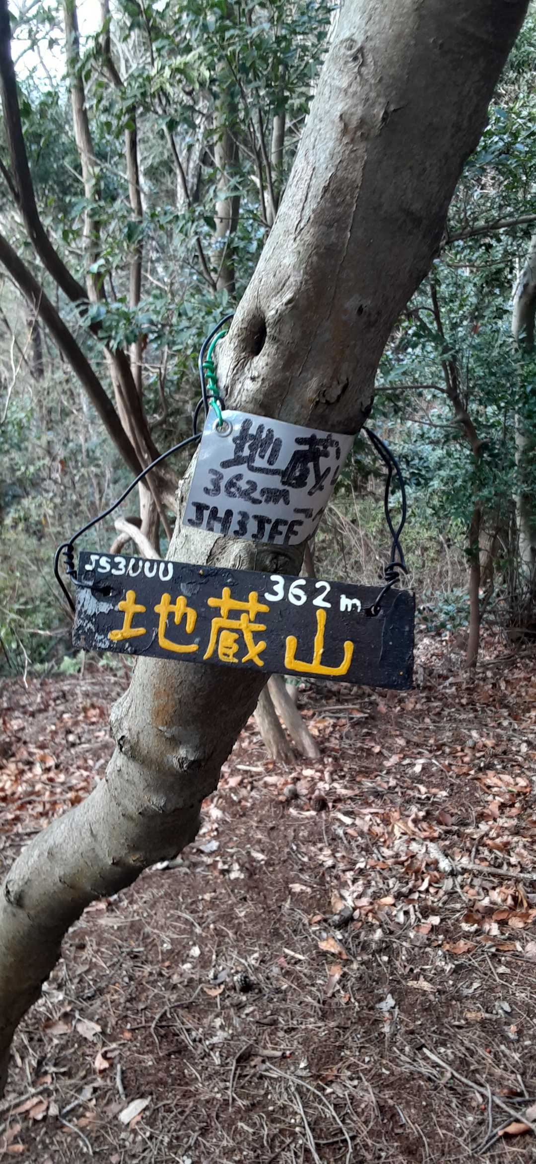 地蔵山到着⛰️