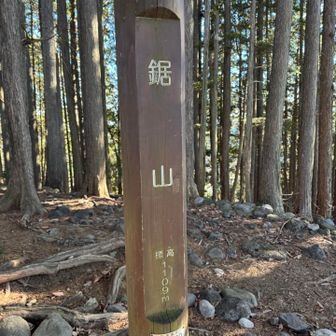 鋸山！
ここは岩山の感触強い