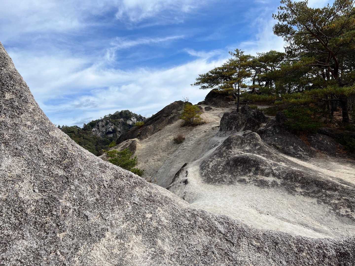 白砂山の白い砂がキレイ