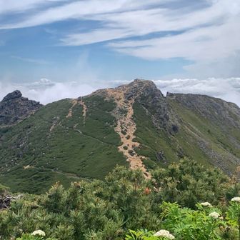 東天狗岳に向かいます