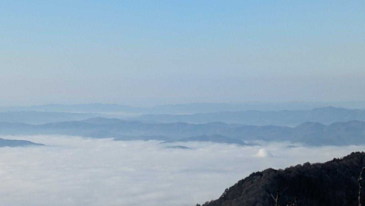 まだ雲海にため息