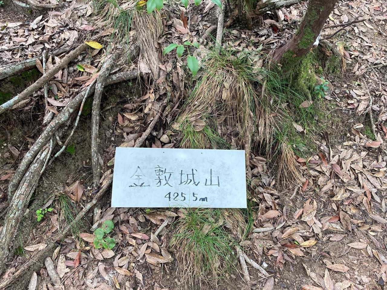 金敷城山　425.5m