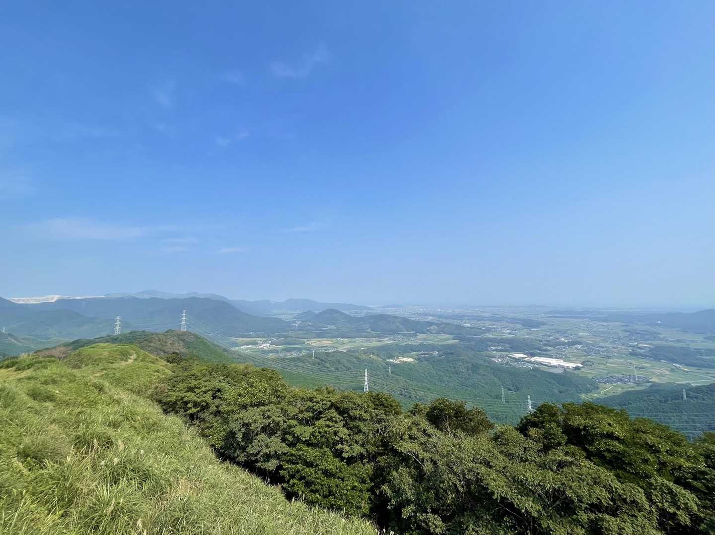行橋方面✨
貫山も見えるしホントいい所👀