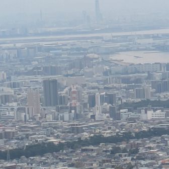 あべのハルカスが見える〜