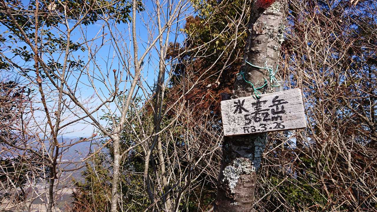 山頂到着