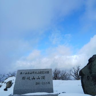 下山しようとしたら晴れるよね　でもこれ以上は晴れない感じ