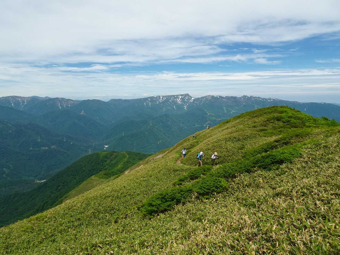 松手山-平標山-平元新道 周回コースの写真