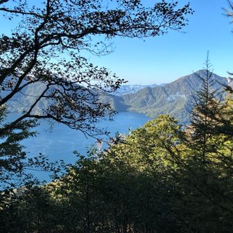 中禅寺湖が見えます