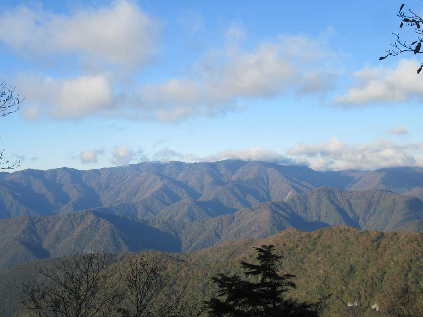 清々しい…周辺の山々がきれいでした！