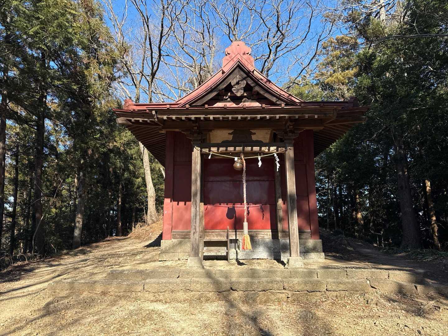 奥宮でもお参り