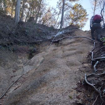 こういうとこ登る！意外と登りやすくて楽しい❣️