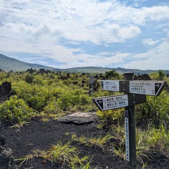 裏砂漠を覗いてみようと思ってましたが体力が限界😫なので諦めて温泉ホテルを目指します