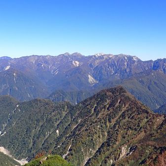 朝日岳〜白馬岳〜唐松岳