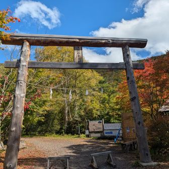 登山口！
お疲れ山でした〜