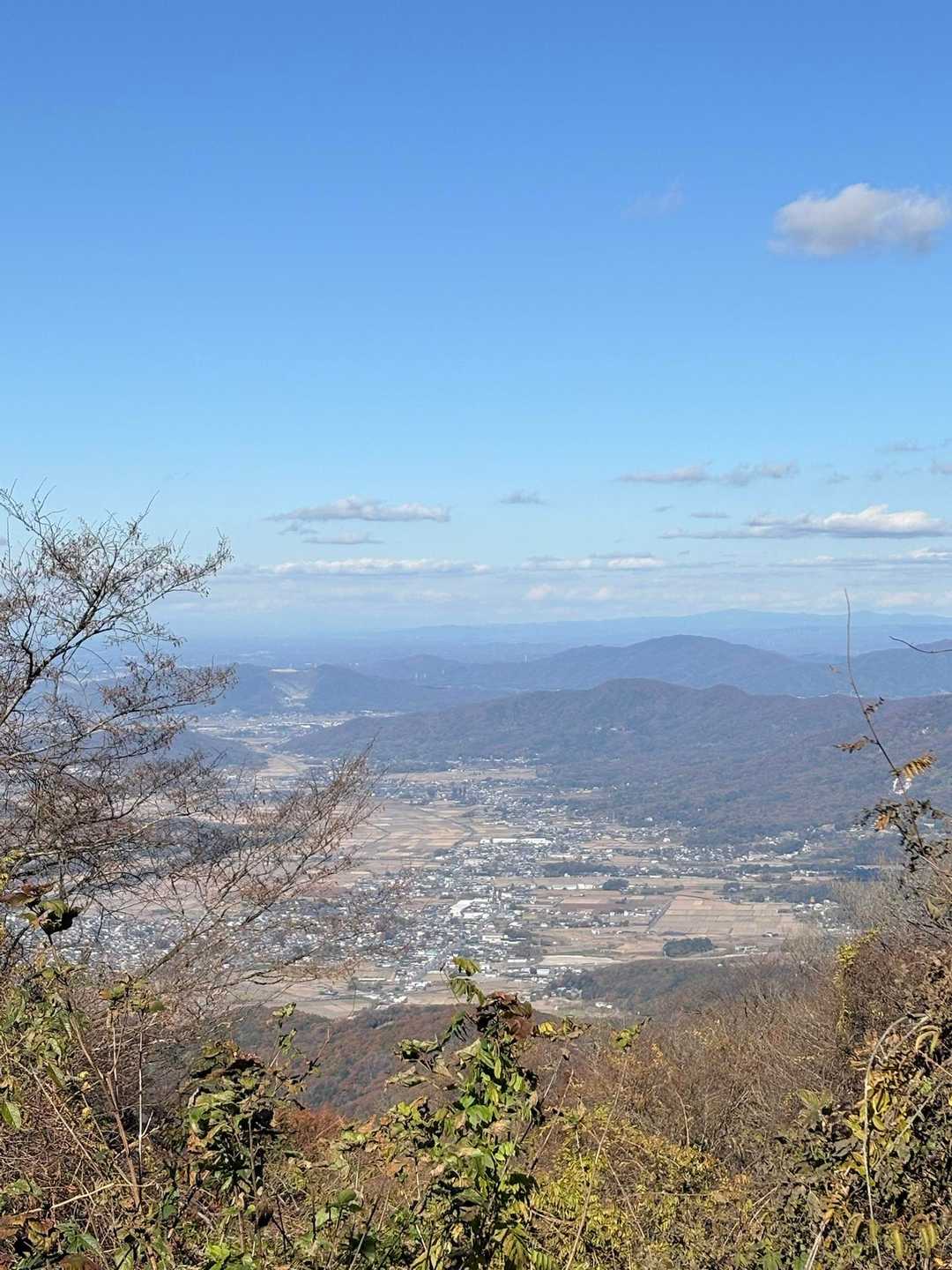 関東平野が広がっています