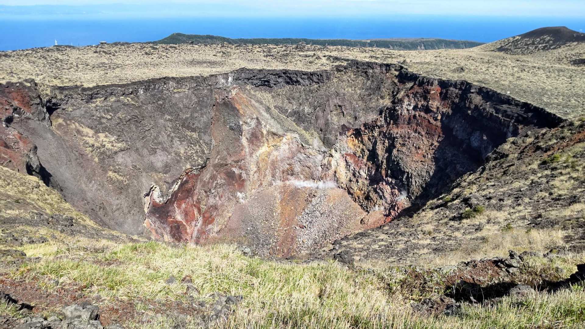 巨大な火口🌋とてつもない