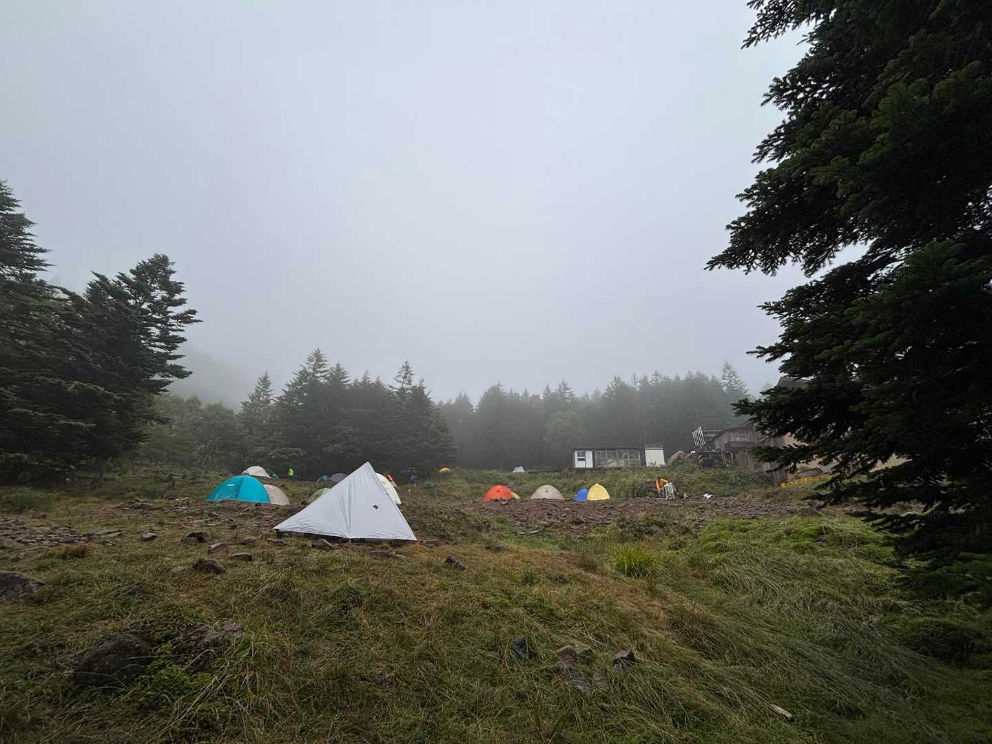 美濃戸口登山口-美濃戸登山口-堰堤広場-赤岳-硫黄岳 往復コースの写真