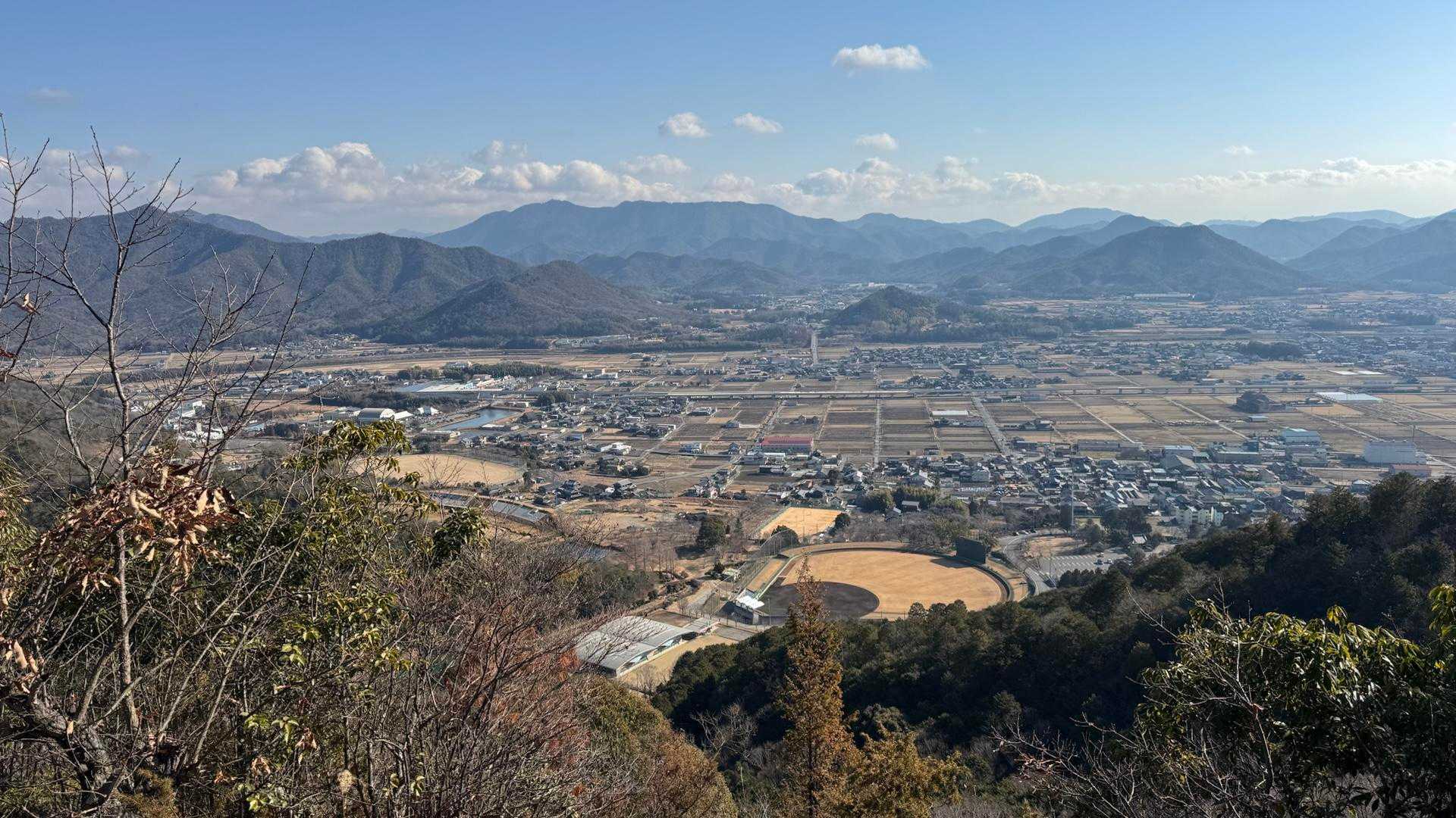 西林寺仁王門-西林寺山-西林寺山登山口 周回コースの写真