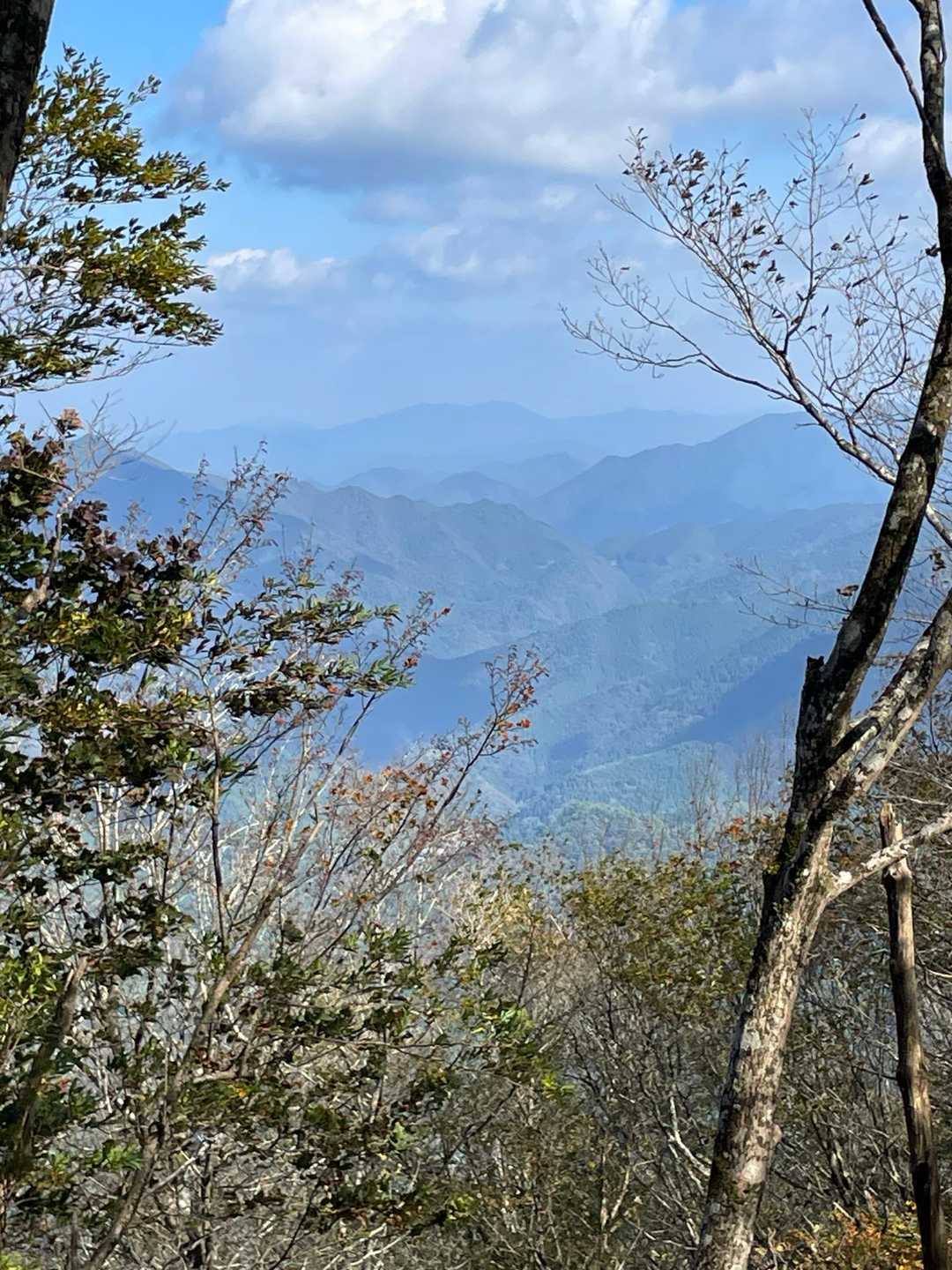 ここは切れ目から何処の山だろう⁇