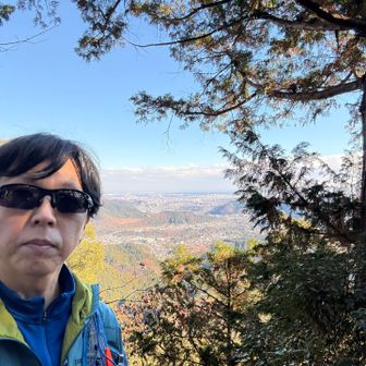 帰りの琴平神社前。ここまでの無事のお礼とあとちょっとの無事を祈る。