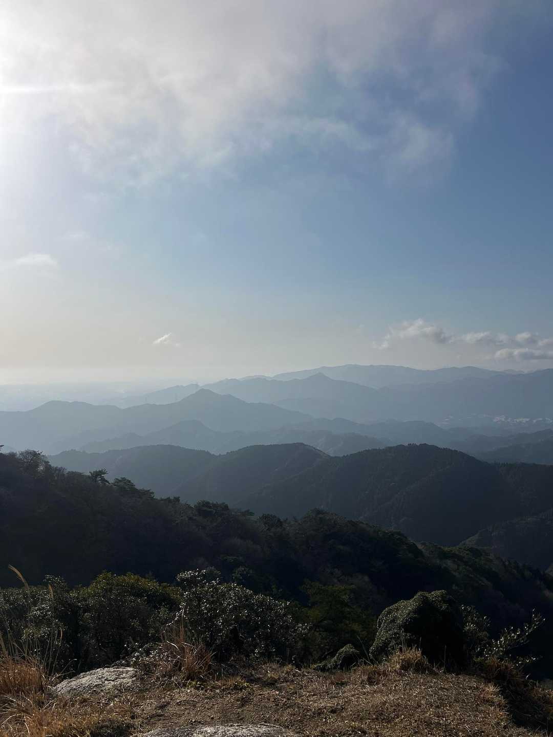 鈴鹿セブン方面
景色はやや霞んでます