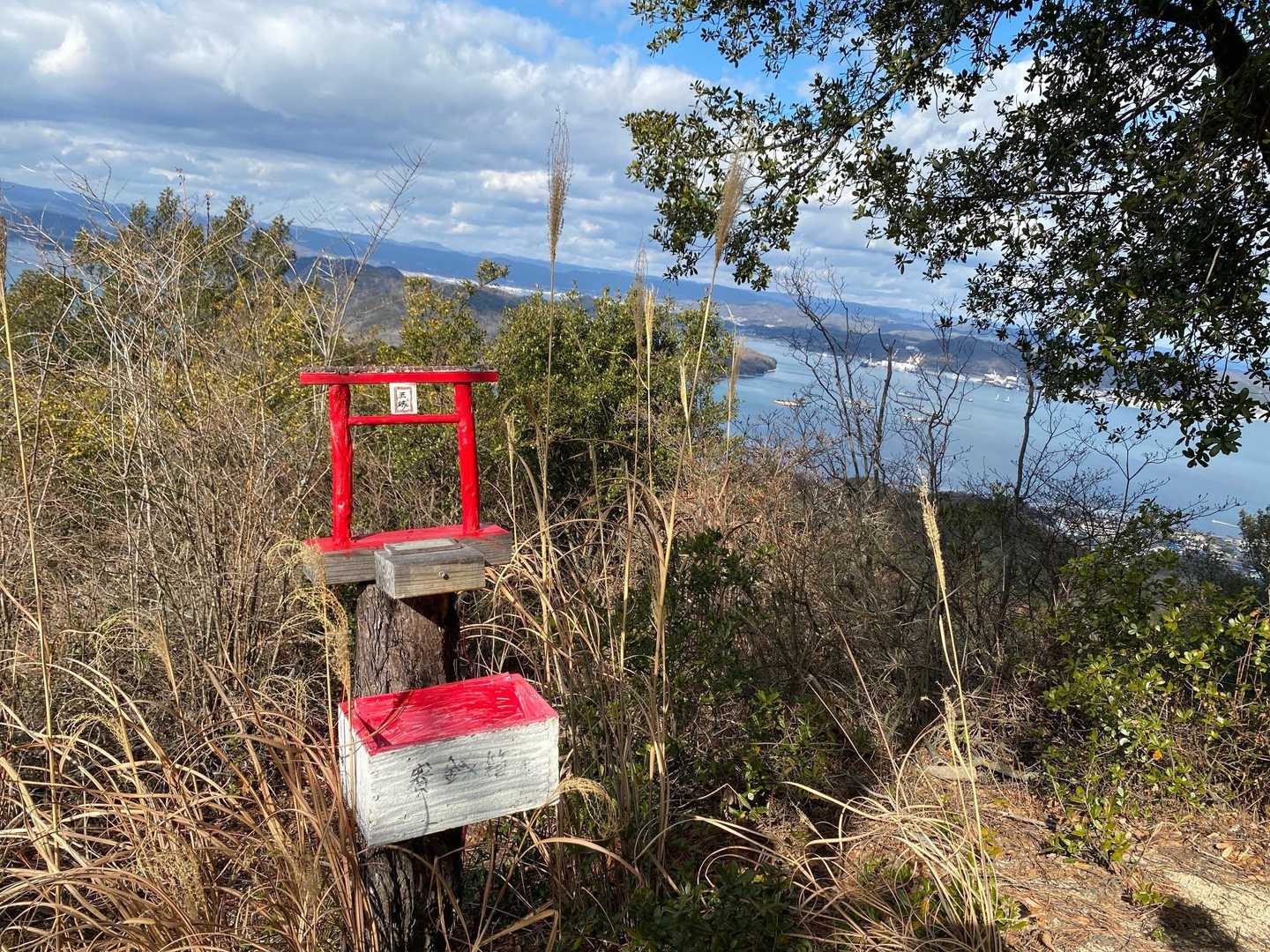 内海農協前バス停-鳶ガ巣山-切石山登山口 周回コースの写真