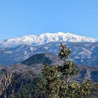 鞍掛山山頂❄️
山頂からの眺望①
白山が美しい✨