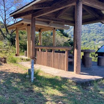 金山寺山の展望台