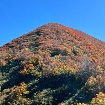 振り返って秣岳