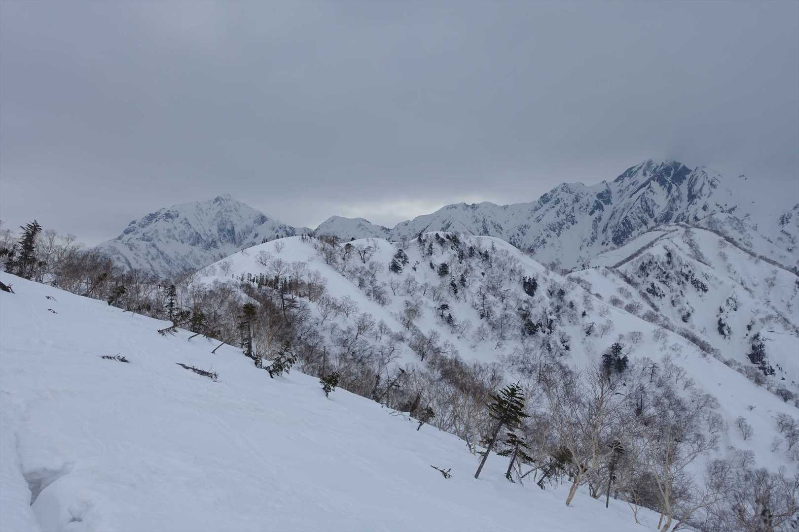 さらば鹿島槍、五竜岳