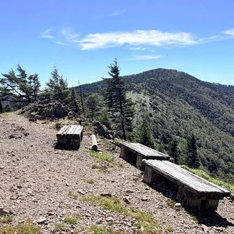 雁坂峠2,066m