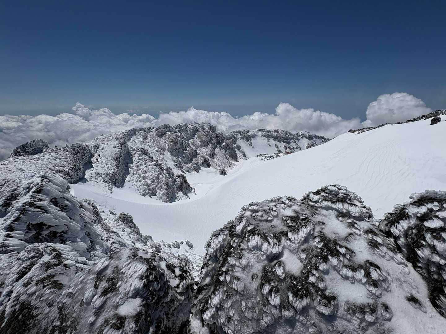 ☀️時々雪礫🧊❄️😣の七高山 / あおちゃんの登山データ | YAMAP